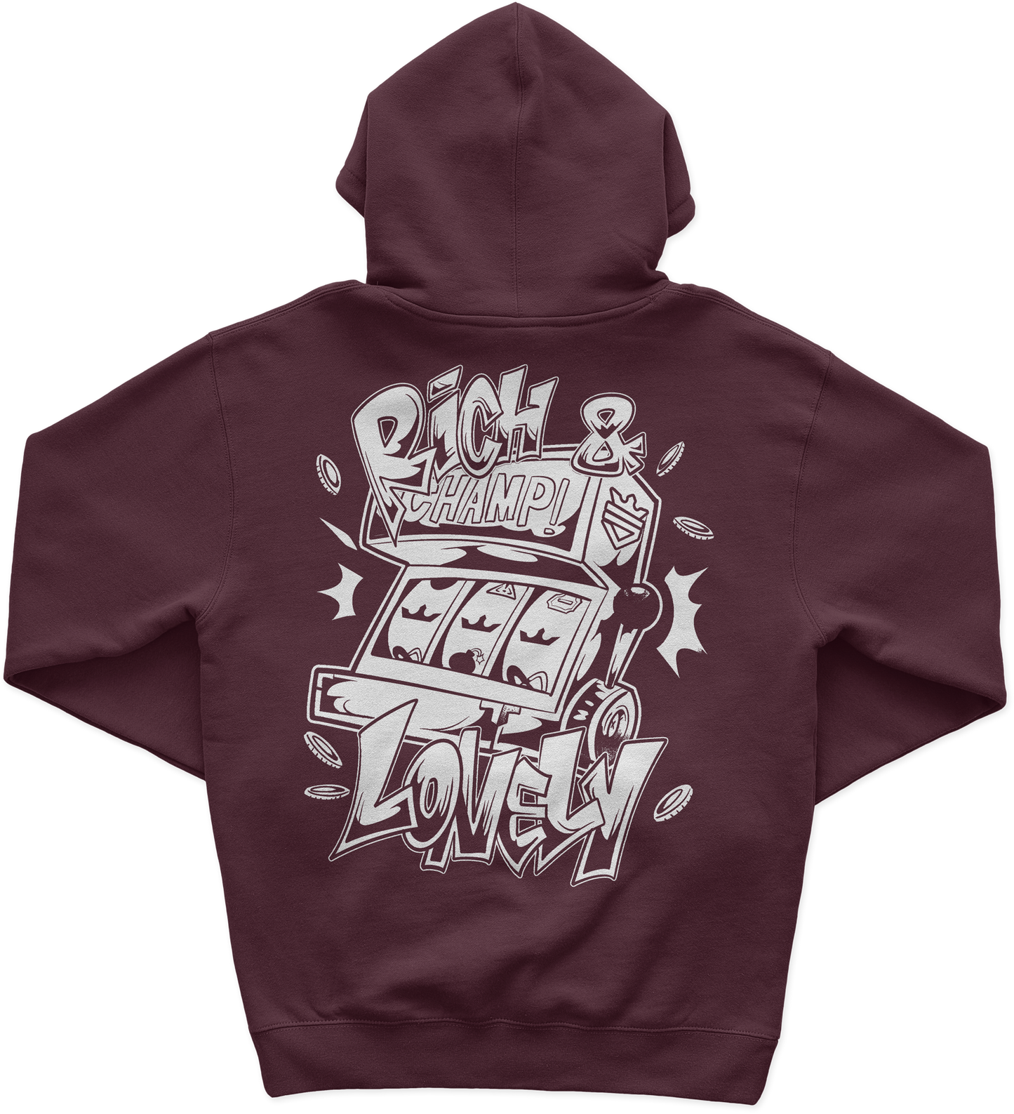 Champions Slots Hoodie - Maroon