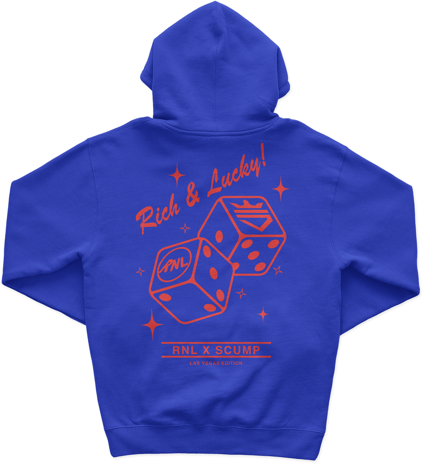 Rich and Lucky Hoodie - Royal