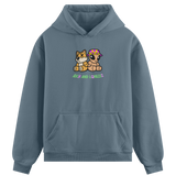 Richie Embroidered Hoodie - Slate