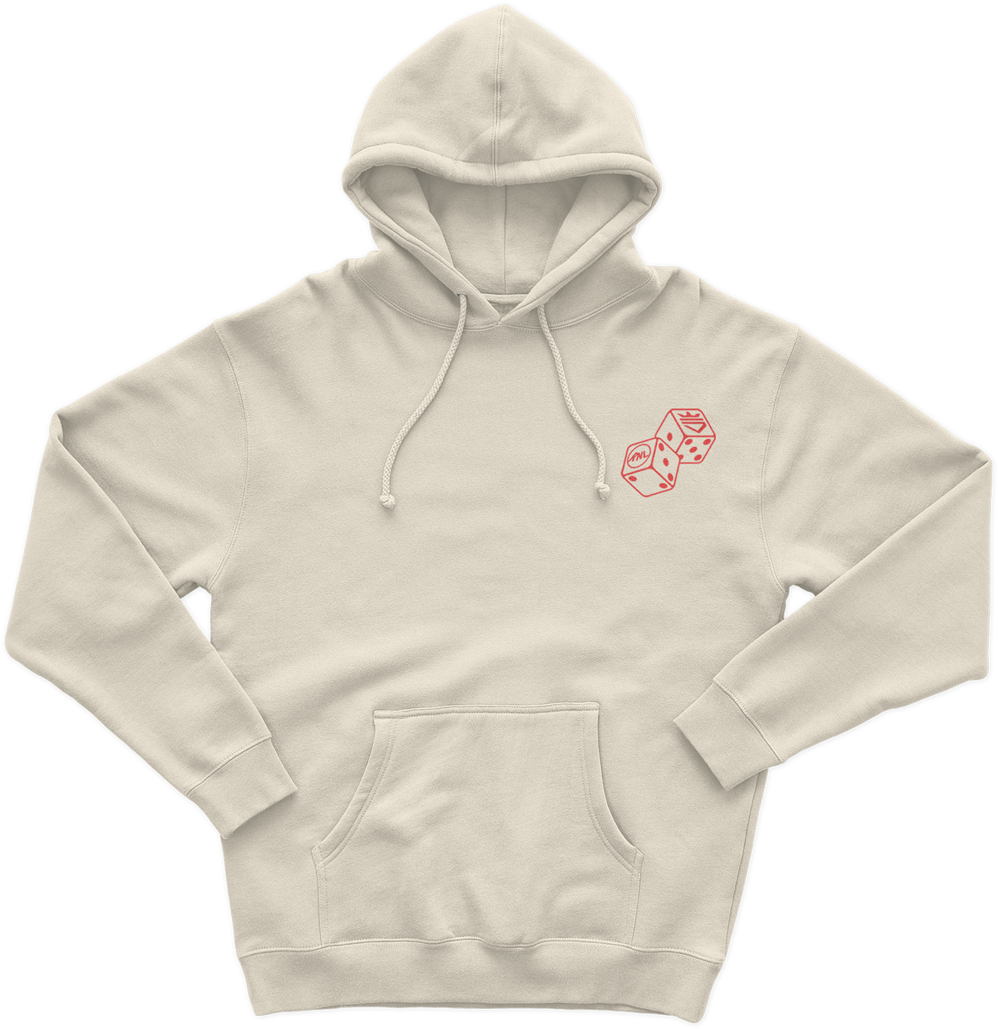 Rich and Lucky Hoodie - Bone