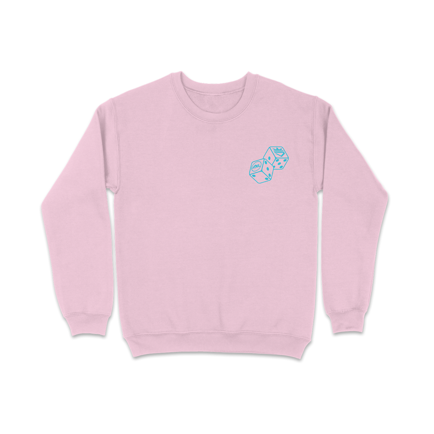 Rich and Lucky Crewneck - Pink