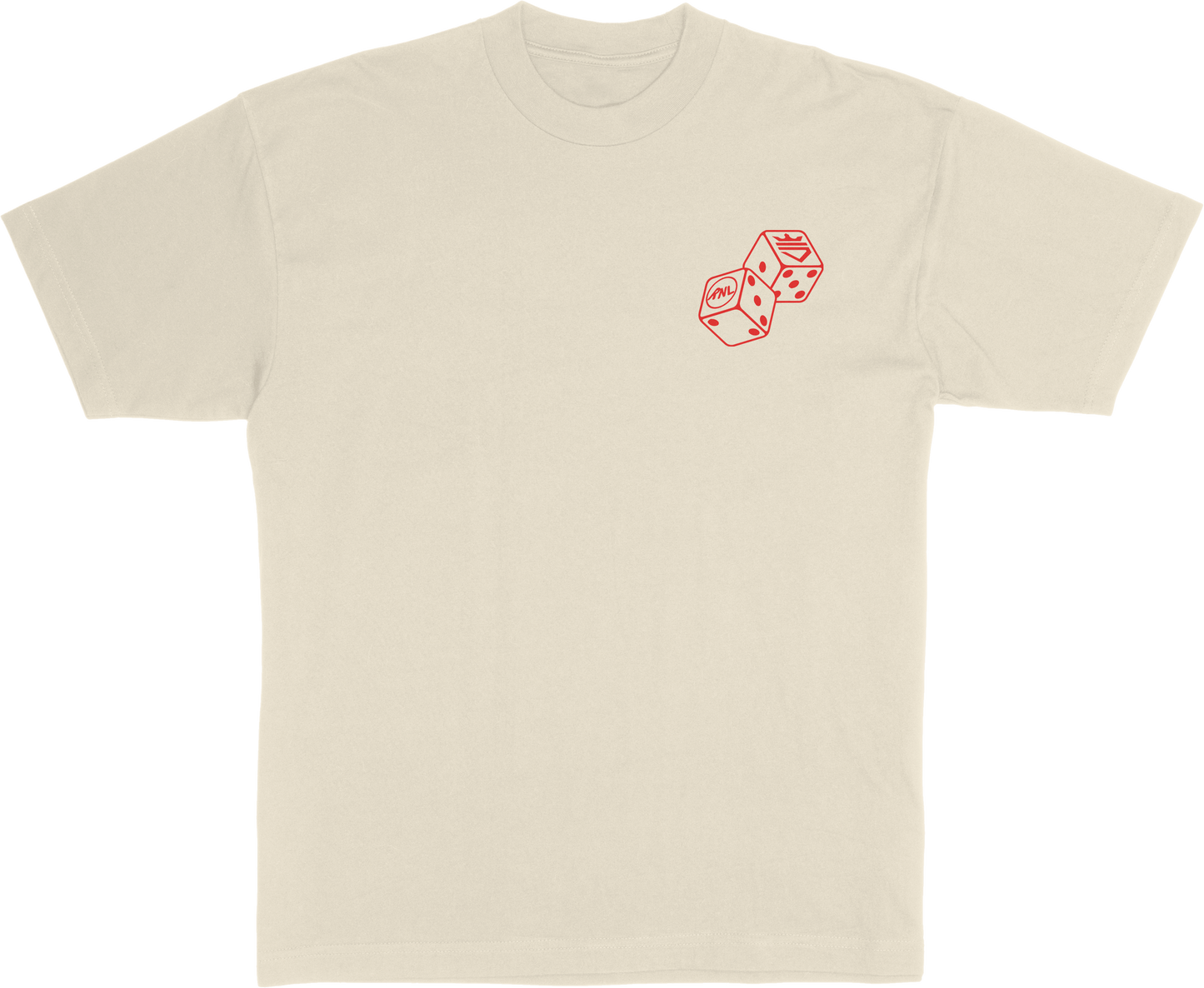 Rich and Lucky Tee - Cream