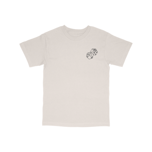 Rich and Lucky Tee - Cream (Black Ink)