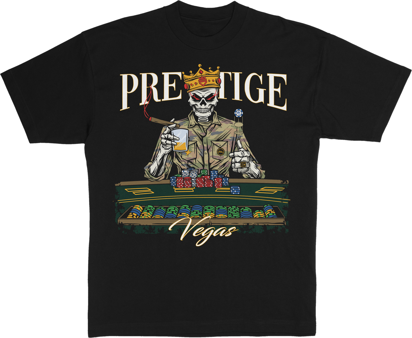 Prestige Vegas Tee - Black