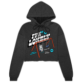 Lonely Richie - Cropped Hoodie - Black