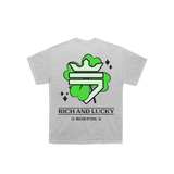 Rich and Lucky Shamrock Tee