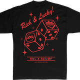 Rich and Lucky Tee - Black