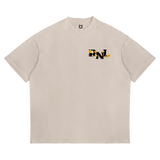 RICH AND LONELY WILDFLOWER TEE - BONE