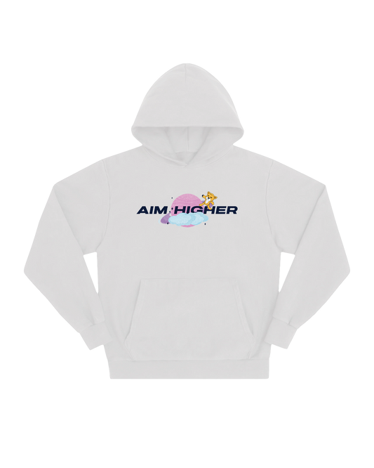 AIM Higher Hoodie (White)