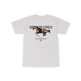 RNL X The Flank Stallions "Equestrian" Tee (White)